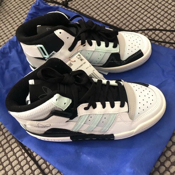 NWT Adidas Forum Exhibit Mid Size 4 Male - Picture 2 of 5
